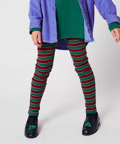 Multicolor stripes 兒童打底褲