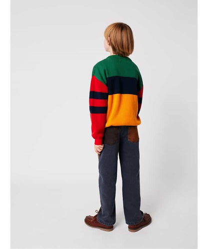 color block 毛衣 兒童款