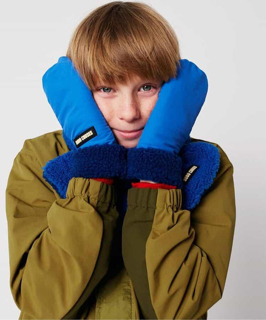 兒童 bicolor mittens 手套