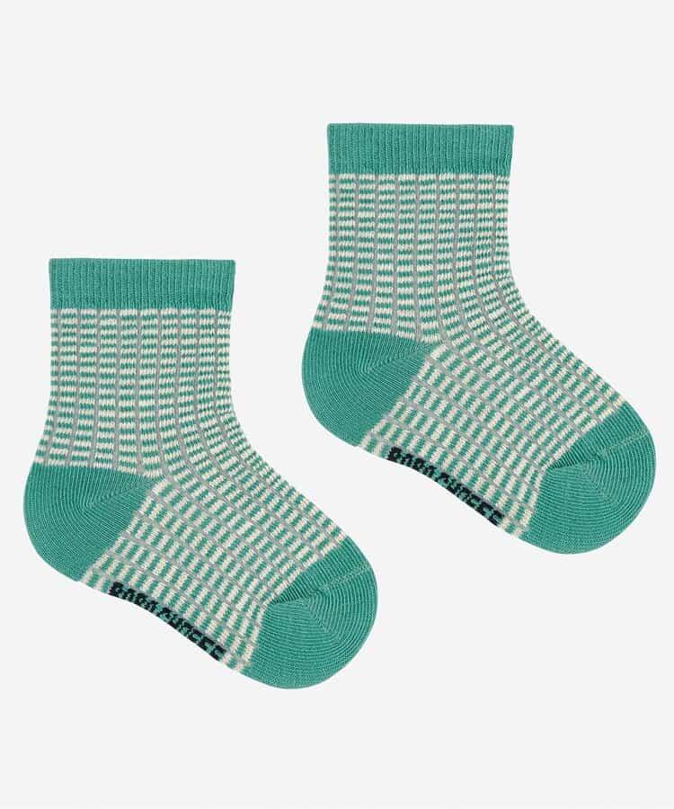 全印花 Race Car 圖案 嬰兒襪