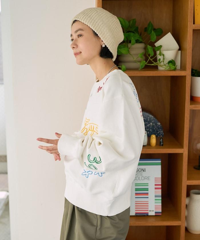 鏈式刺繡設計 衛衣