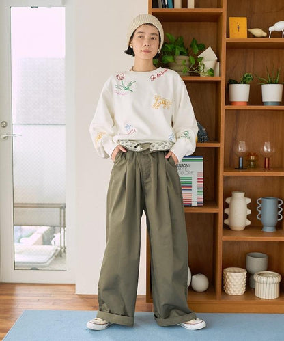 鏈式刺繡設計 衛衣