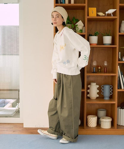 鏈式刺繡設計 衛衣