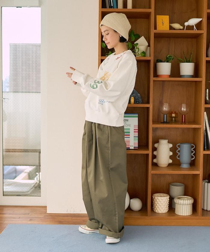 鏈式刺繡設計 衛衣