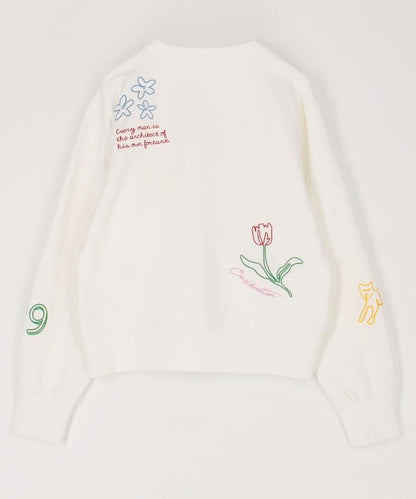 鏈式刺繡設計 衛衣