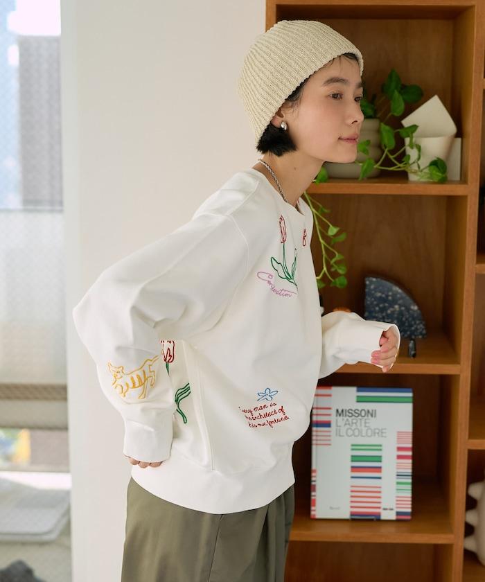 鏈式刺繡設計 衛衣