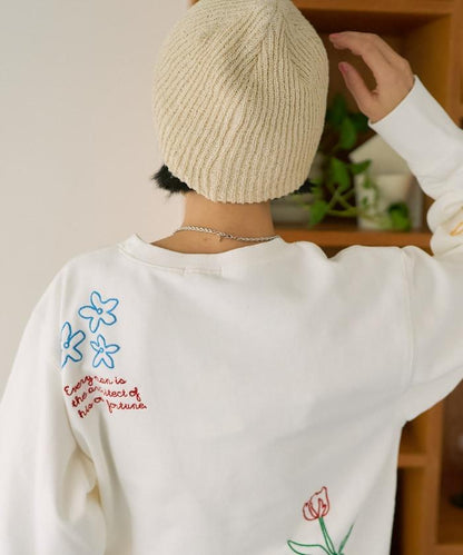 鏈式刺繡設計 衛衣