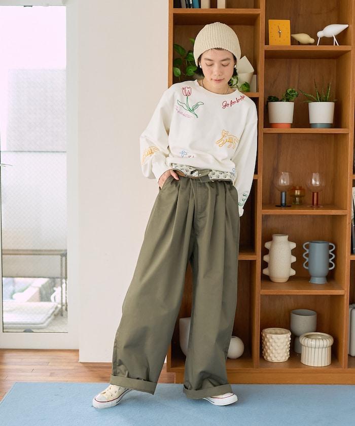 鏈式刺繡設計 衛衣