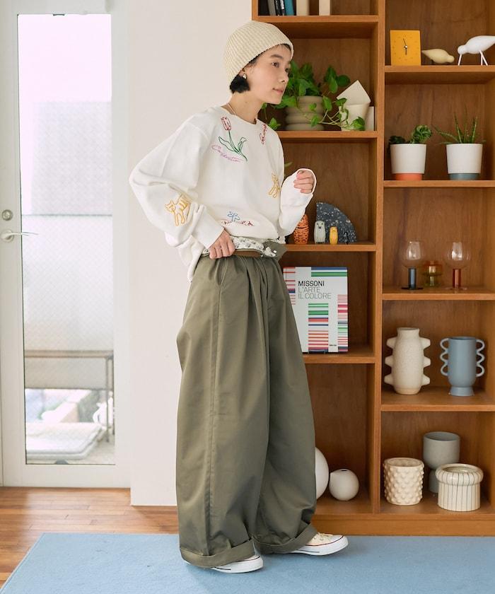 鏈式刺繡設計 衛衣