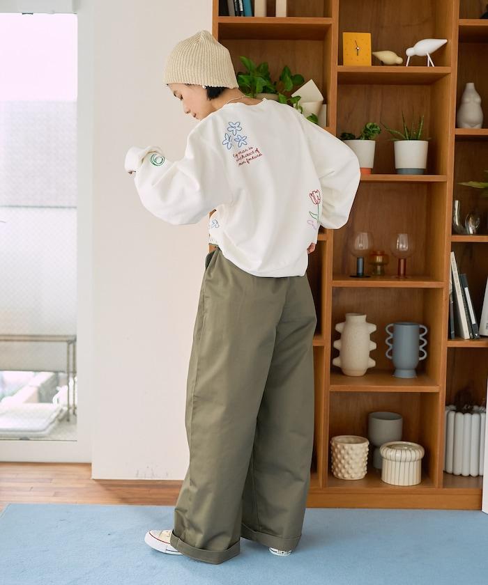 鏈式刺繡設計 衛衣