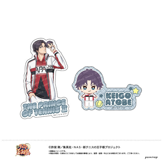 《新網球王子》（新網球王子） 換裝公仔系列 第四彈 跡部景吾 異形貼紙套裝 B款