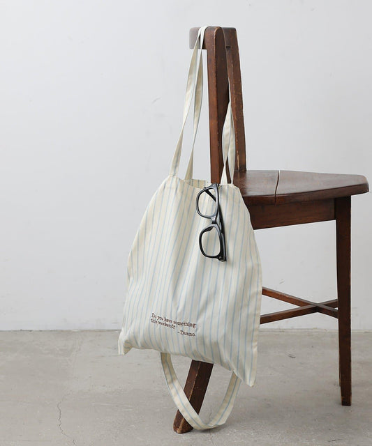 睡衣條紋 2WAY 托特包