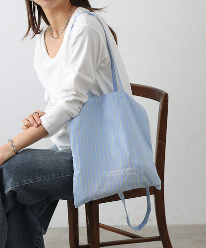 睡衣條紋 2WAY 托特包