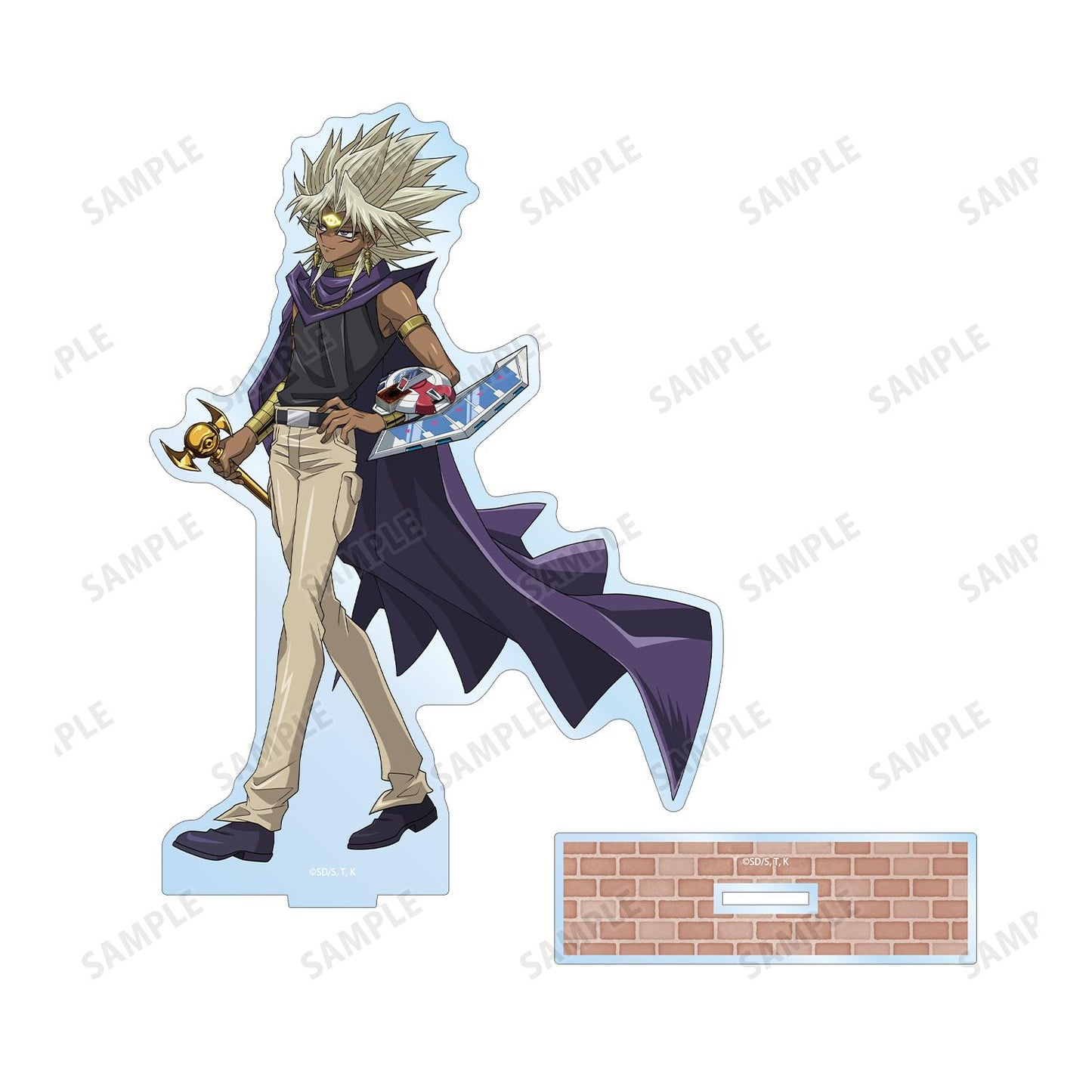 遊☆戱☆王デュエルモンスターズ（遊戲王 決鬥怪獸） 闇マリク 大號亞克力立牌 新繪 步行ver.