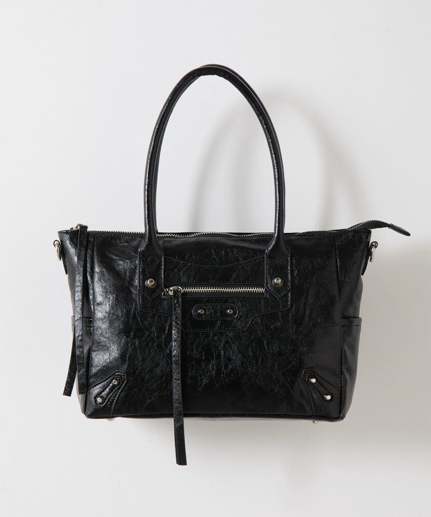 鉚釘裝飾手提包