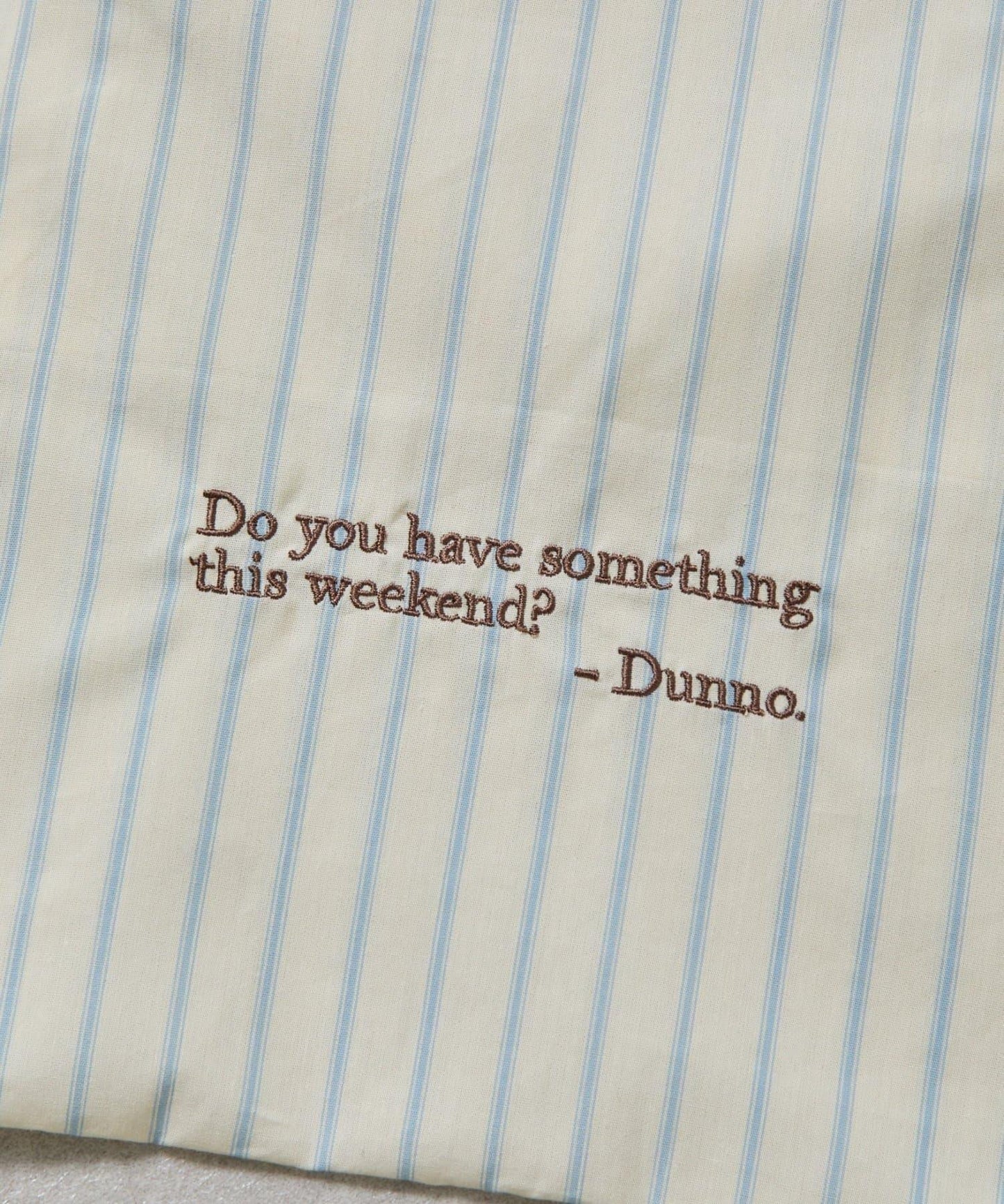 睡衣條紋 2WAY 托特包