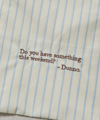 睡衣條紋 2WAY 托特包