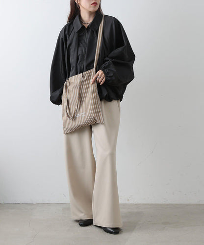 睡衣條紋 2WAY 托特包