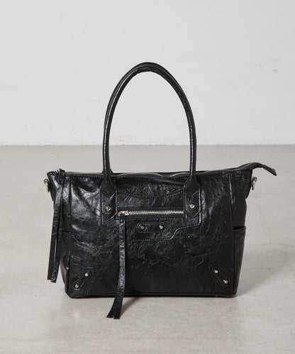 鉚釘裝飾手提包