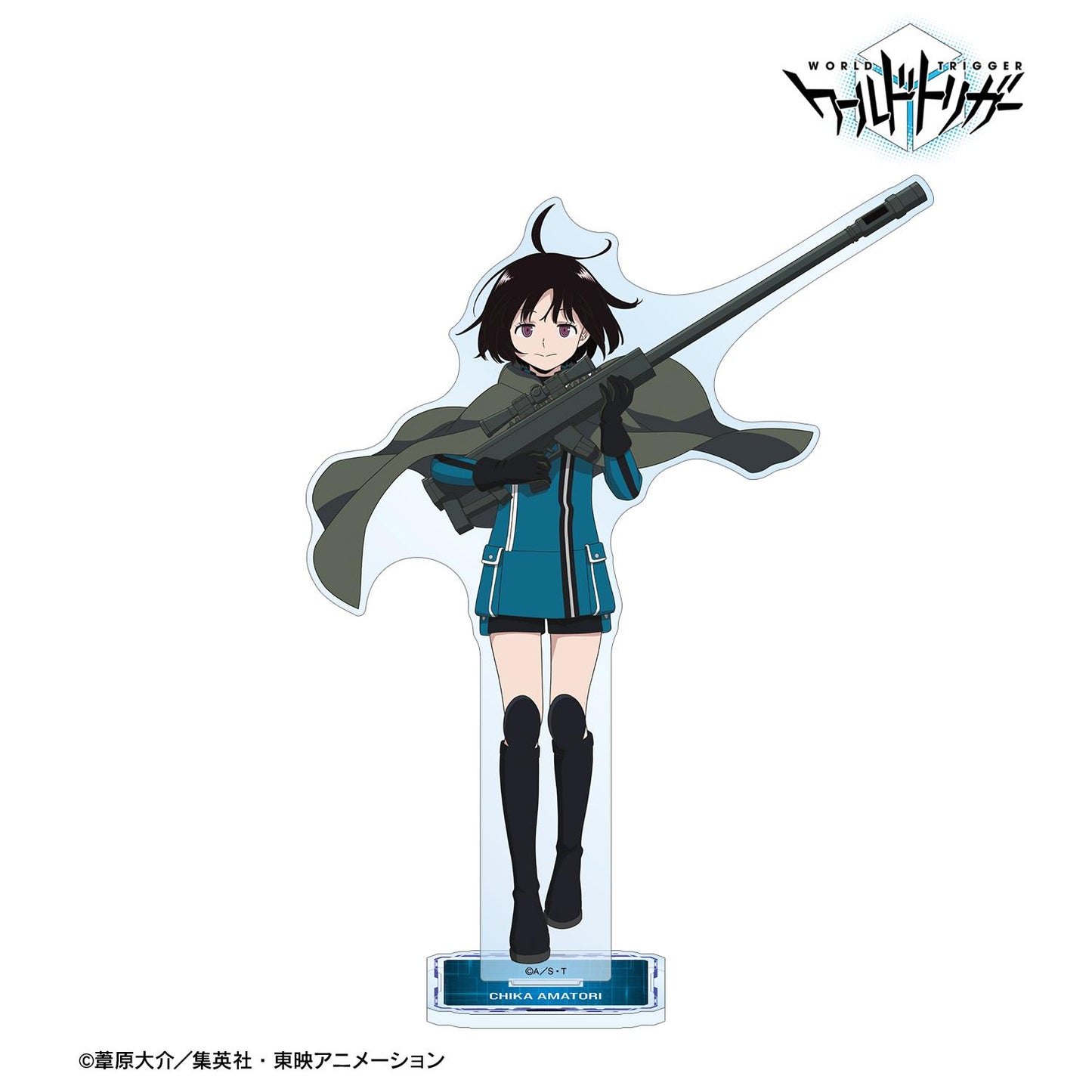 《境界觸發者》 雨取千佳 大號亞克力立牌 描き下ろし 戦闘開始ver.