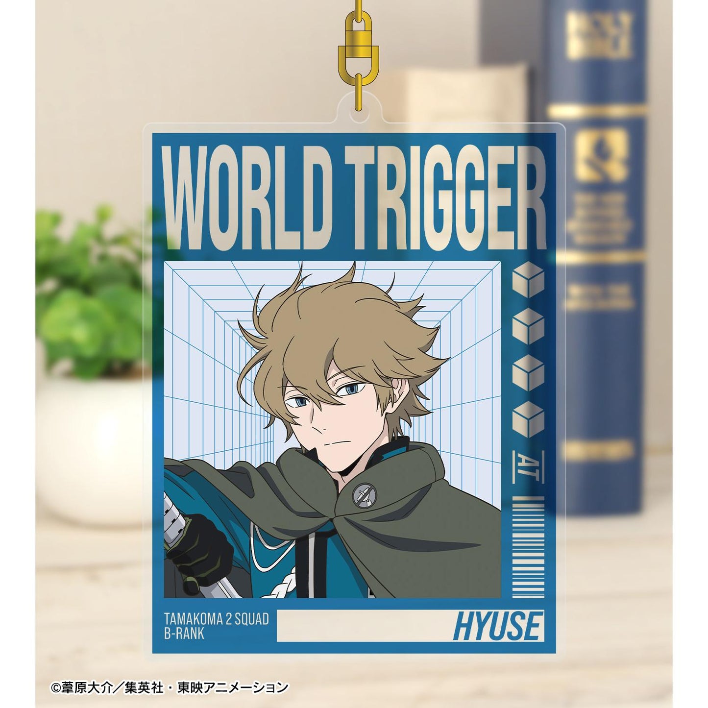 《境界觸發者》（境界觸發者） 繪製系列 ヒュース 大號亞克力鑰匙扣 戰鬥開始ver.