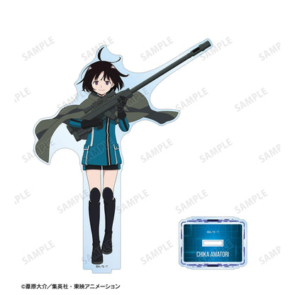 《境界觸發者》 雨取千佳 大號亞克力立牌 描き下ろし 戦闘開始ver.