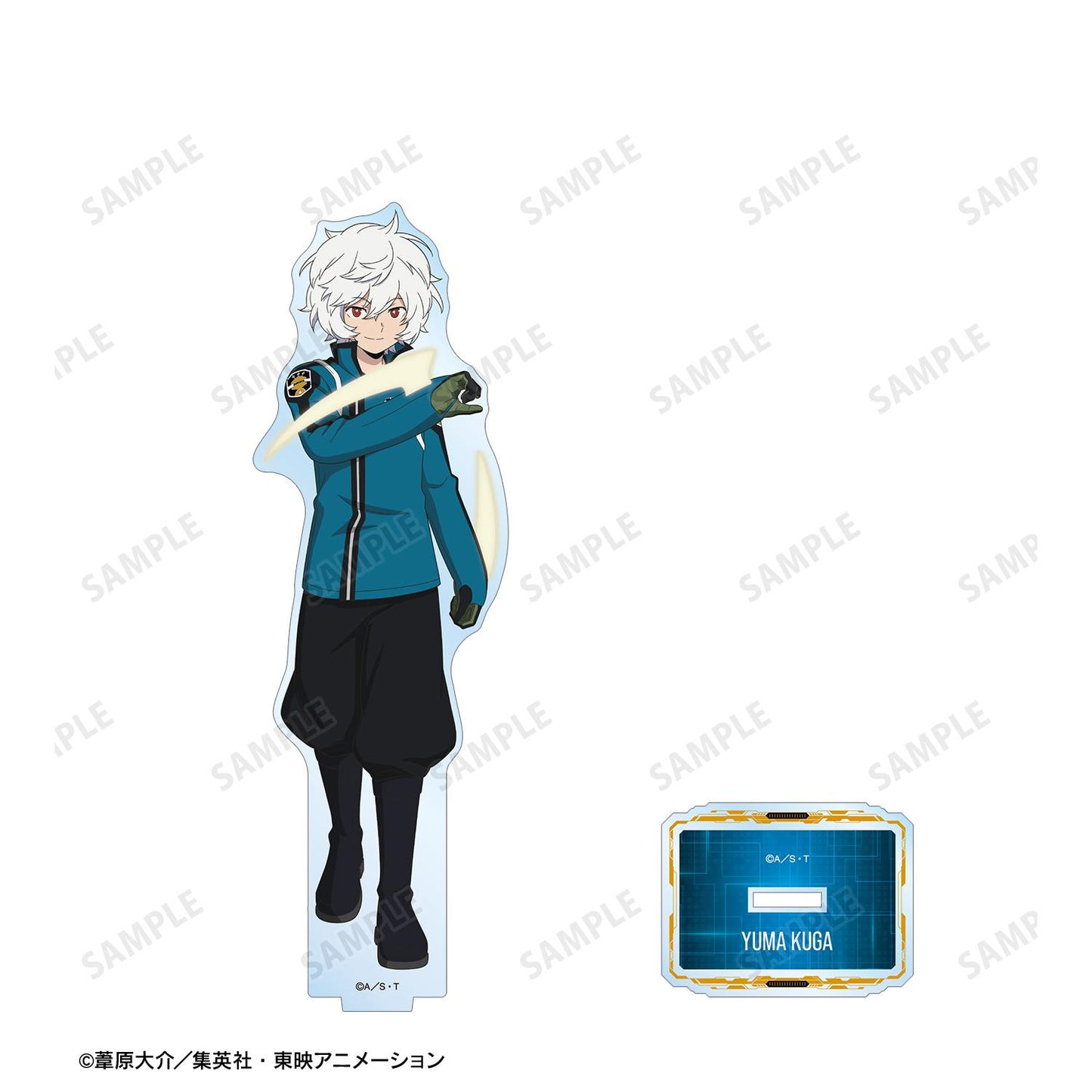 《境界觸發者》（境界觸發者） 全新繪製系列 空閑遊真 戰闘開始ver. BIG亞克力立牌