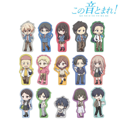 この音とまれ！（一弦定音！） 放課後Q版系列 異形貼紙 15包盒裝