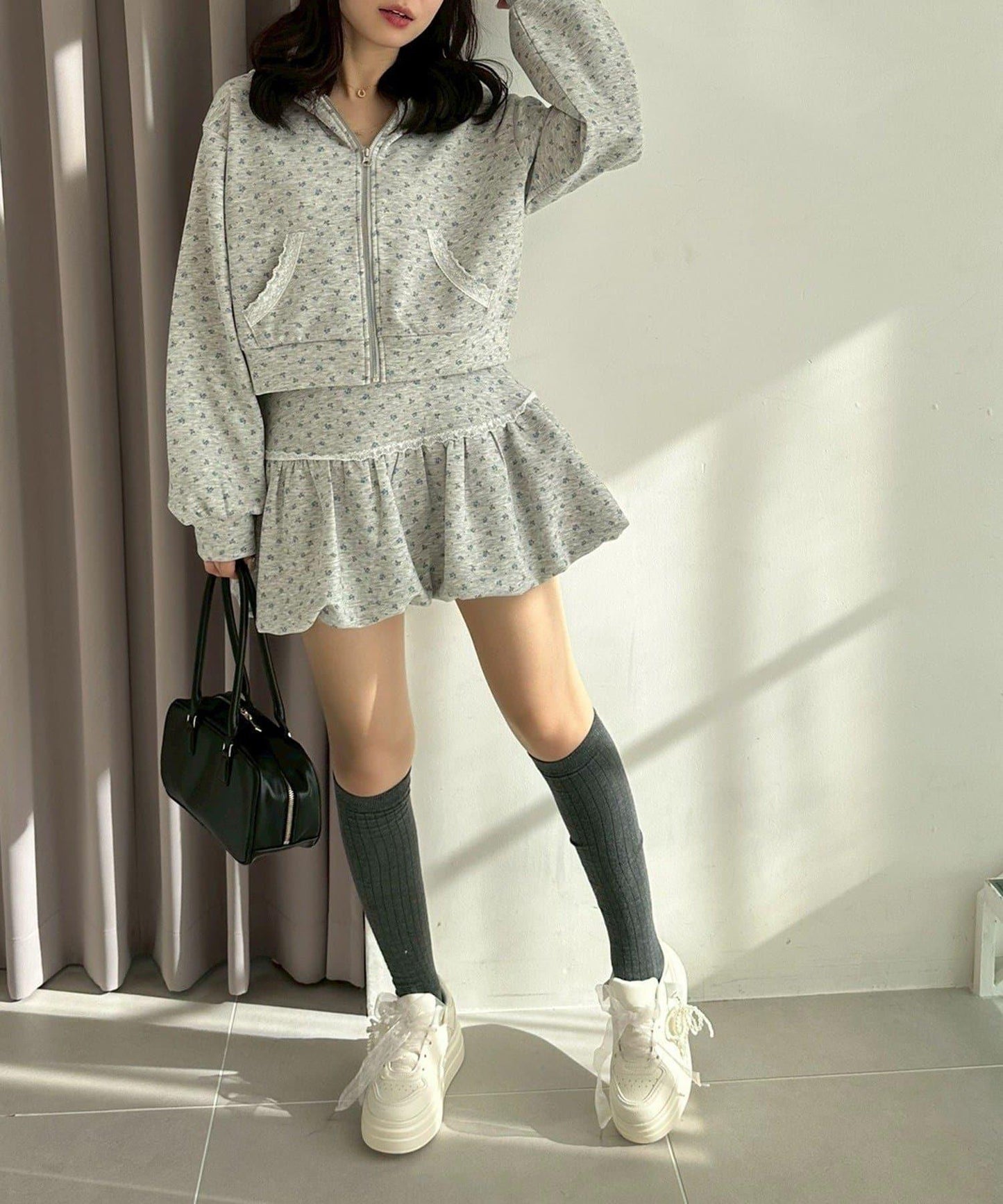 《カスタム可能◎》 吊飾薄紗蝴蝶結 運動鞋