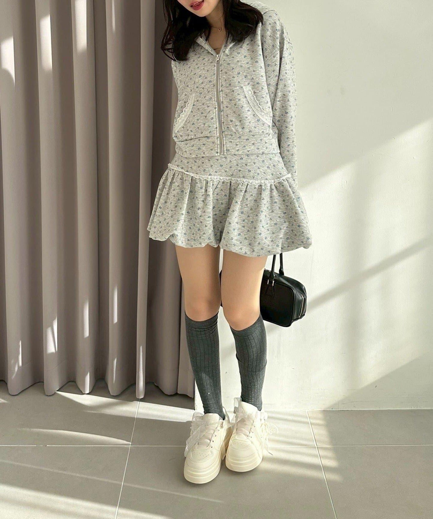 《カスタム可能◎》 吊飾薄紗蝴蝶結 運動鞋