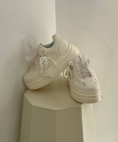 《カスタム可能◎》 吊飾薄紗蝴蝶結 運動鞋