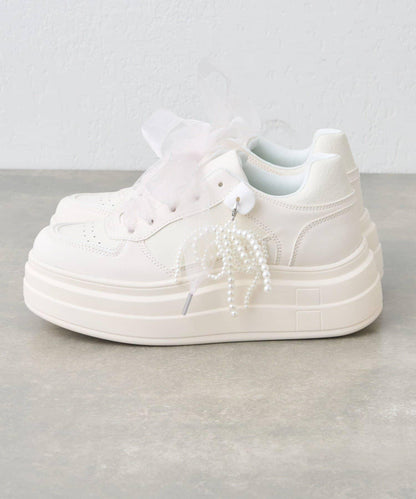 《カスタム可能◎》 吊飾薄紗蝴蝶結 運動鞋