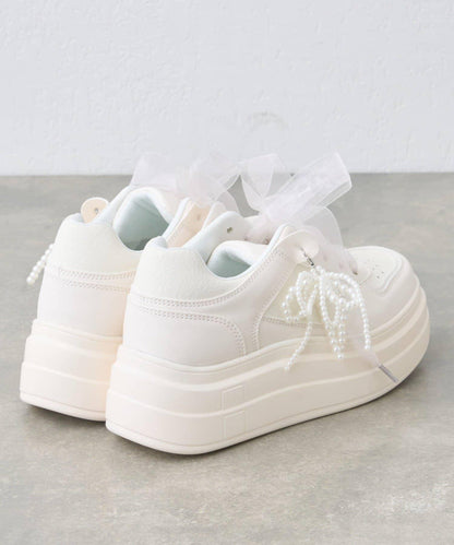 《カスタム可能◎》 吊飾薄紗蝴蝶結 運動鞋