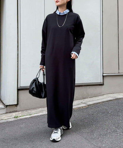 喬其紗腰帶連衣裙