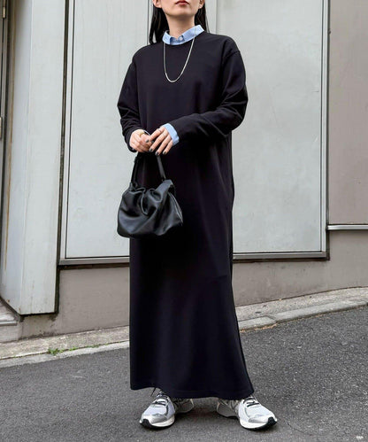 喬其紗腰帶連衣裙