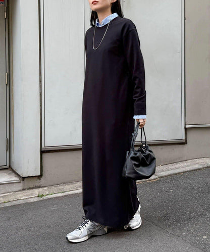 喬其紗腰帶連衣裙