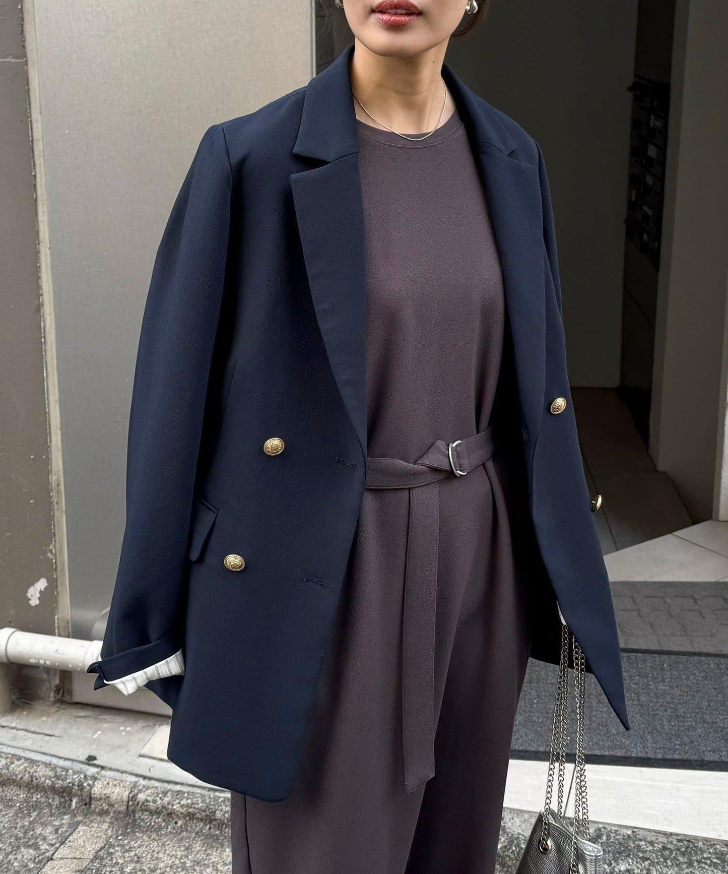 多尺碼可選 通勤休閒兩用 雙排扣西裝外套