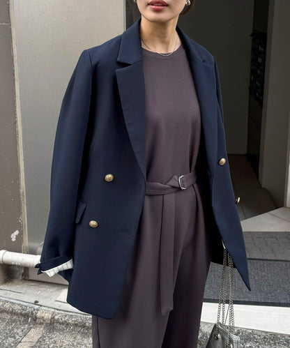 多尺碼可選 通勤休閒兩用 雙排扣西裝外套