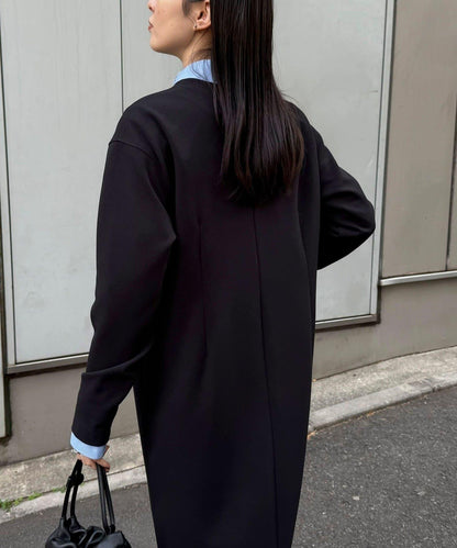 喬其紗腰帶連衣裙