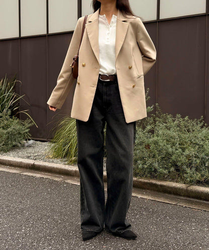 多尺碼可選 通勤休閒兩用 雙排扣西裝外套
