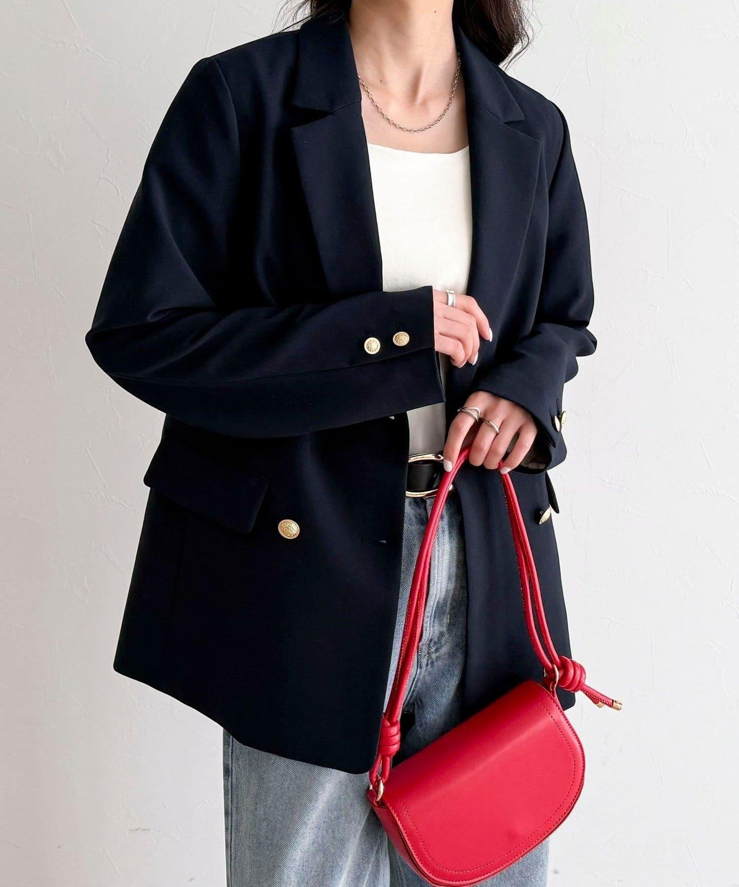 多尺碼可選 通勤休閒兩用 雙排扣西裝外套