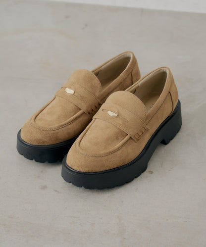 厚底便士樂福鞋