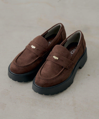 厚底便士樂福鞋