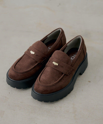 厚底便士樂福鞋