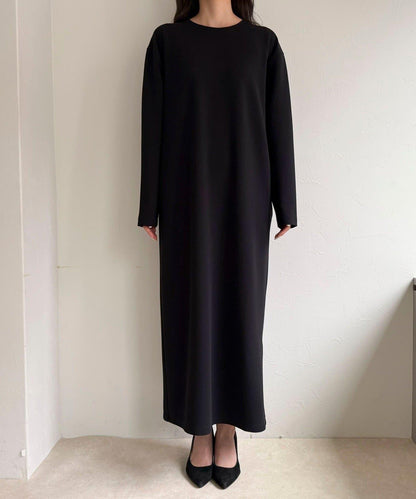 喬其紗腰帶連衣裙