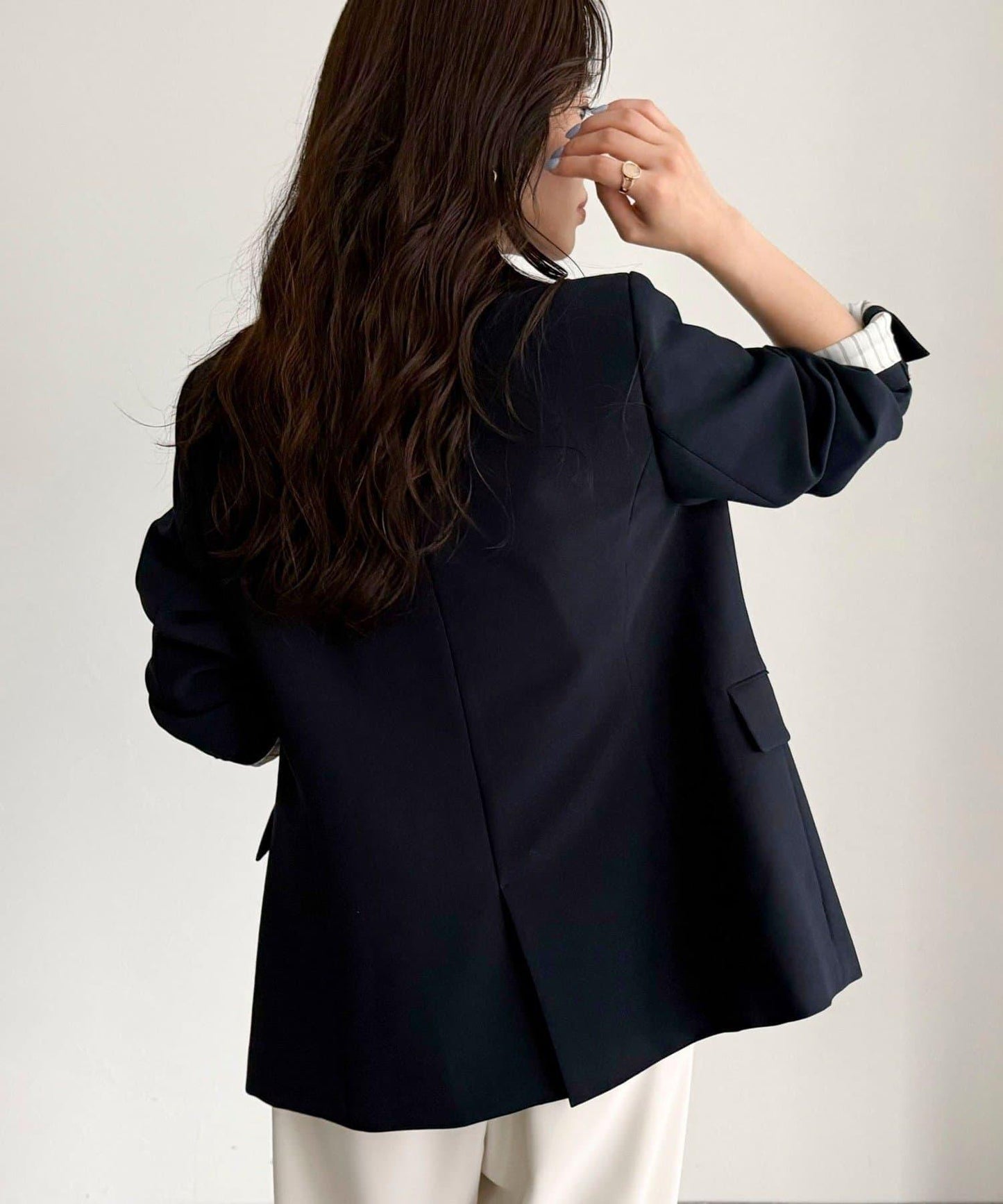 多尺碼可選 通勤休閒兩用 雙排扣西裝外套