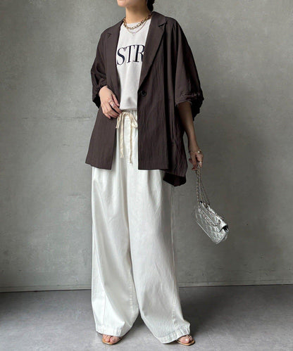 斗篷式西裝外套