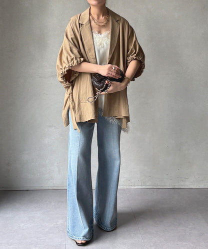 斗篷式西裝外套