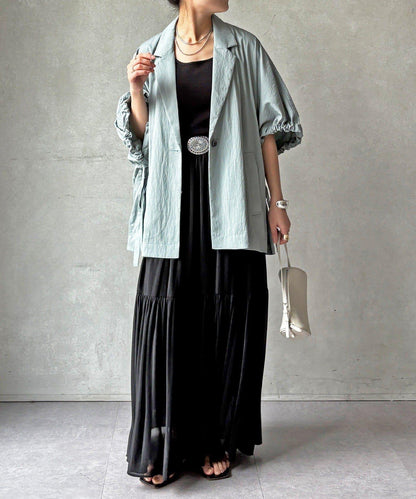 斗篷式西裝外套