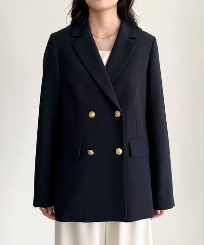 多尺碼可選 通勤休閒兩用 雙排扣西裝外套